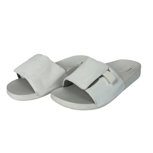 Vionic Keira Slide Sandals Slip On White Size 6 Nordstrom Shoe Minimalist Slides - Picture 5 of 10